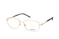MONTBLANC MB 0072O 003, including lenses, RECTANGLE Glasses, MALE