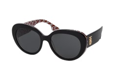 Burberry BE 4298 3822, BUTTERFLY Sunglasses, FEMALE