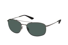 Ray-Ban RB 3654 004/87, RECTANGLE Sunglasses, MALE