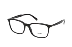 Prada PR 13XV 1AB1, including lenses, RECTANGLE Glasses, MALE