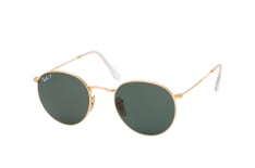 Ray-Ban Round Metal RB 3447 001/58, ROUND Sunglasses, UNISEX, polarised, available with prescription