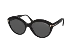 Tom Ford Maxine FT 0763 01A, BUTTERFLY Sunglasses, FEMALE