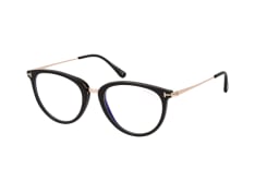 Tom Ford FT 5640-B 001, including lenses, ROUND Glasses, FEMALE