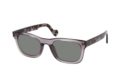 MONCLER ML 0122 20A, RECTANGLE Sunglasses, MALE, available with prescription