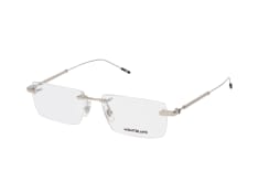 MONTBLANC MB 0112O 001, including lenses, RECTANGLE Glasses, MALE