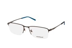 MONTBLANC MB 0107O 004, including lenses, RECTANGLE Glasses, MALE