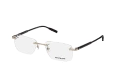 MONTBLANC MB 0088O 002, including lenses, RECTANGLE Glasses, MALE