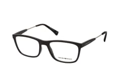 Emporio Armani EA 3165 5001, inkl. Gläser, Quadratische Brille, Herren