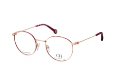 Carolina Herrera VHE 167 0E59, including lenses, ROUND Glasses, FEMALE