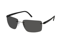 Silhouette Carbon T1 8722 9040, RECTANGLE Sunglasses, FEMALE, polarised