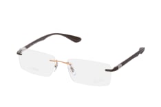 Ray-Ban RX 8724 1131, including lenses, RECTANGLE Glasses, UNISEX