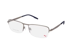 Puma PE 0132O 002, including lenses, RECTANGLE Glasses, MALE