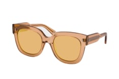 Chimi 008 Peach Mirror, SQUARE Sunglasses, FEMALE, available with prescription