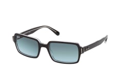 Ray-Ban RB 2189 12943M, RECTANGLE Sunglasses, UNISEX, available with prescription