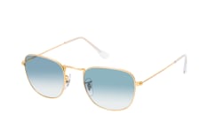 Ray-Ban Frank RB 3857 91963F small, RECTANGLE Sunglasses, UNISEX, available with prescription