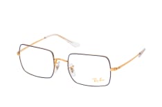 Ray-Ban Rectangle RX 1969V 3105, including lenses, SQUARE Glasses, UNISEX