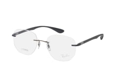 Ray-Ban RX 8766 1000, including lenses, ROUND Glasses, UNISEX