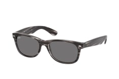 Ray-Ban New Wayfarer RB 2132 6430B1, RECTANGLE Sunglasses, MALE, available with prescription