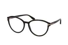 Tom Ford FT 5706-B 001, including lenses, ROUND Glasses, FEMALE