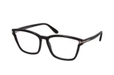 Tom Ford FT 5707-B 001, including lenses, SQUARE Glasses, FEMALE