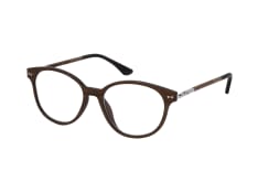 WOOD FELLAS Solace 11028 6725 w, inkl. Gläser, Runde Brille, Damen