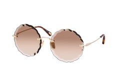 Chloé CH 0047S 001, ROUND Sunglasses, FEMALE