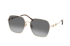 Gucci GG 0882SA 001, SQUARE Sunglasses, FEMALE