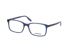 MONTBLANC MB 0152O 007, including lenses, RECTANGLE Glasses, MALE