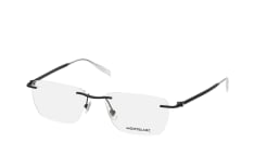 MONTBLANC MB 0169O 001, including lenses, RECTANGLE Glasses, MALE