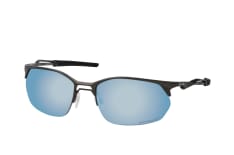 Oakley Wire Tap OO 4145 06, RECTANGLE Sunglasses, MALE, polarised