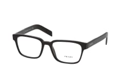 Prada PR 15WV 1AB1O1, including lenses, RECTANGLE Glasses, MALE