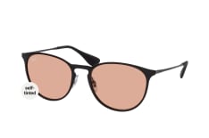 Ray-Ban Erika Metal RB 3539 002/Q4, ROUND Sunglasses, FEMALE, available with prescription