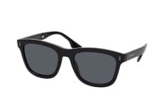 Burberry Miller BE 4341 3001T8, RECTANGLE Sunglasses, MALE, polarised, available with prescription