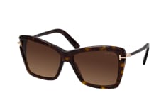 Tom Ford Leah FT 0849 52F, BUTTERFLY Sunglasses, FEMALE