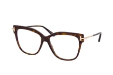 Tom Ford FT 5704-B 052, including lenses, SQUARE Glasses, FEMALE