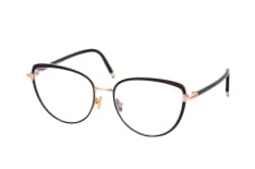 Tom Ford FT 5741-B 001, including lenses, BUTTERFLY Glasses, FEMALE