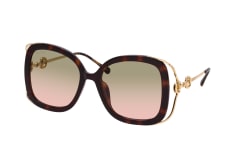 Gucci GG 1021S 001, BUTTERFLY Sunglasses, FEMALE