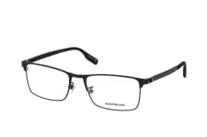 MONTBLANC MB 0187O 004, including lenses, RECTANGLE Glasses, MALE