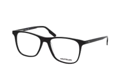 MONTBLANC MB 0174O 001, including lenses, RECTANGLE Glasses, MALE