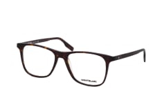 MONTBLANC MB 0174O 002, including lenses, RECTANGLE Glasses, MALE