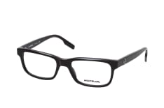 MONTBLANC MB 0179O 001, including lenses, RECTANGLE Glasses, MALE