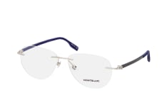 MONTBLANC MB 0186O 002, including lenses, AVIATOR Glasses, MALE