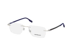 MONTBLANC MB 0185O 002, including lenses, RECTANGLE Glasses, MALE