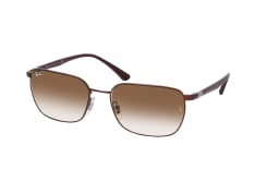 Ray-Ban RB 3684 014/51, RECTANGLE Sunglasses, UNISEX, available with prescription