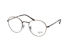 Ray-Ban DAVID RX 3582V 3117 S, including lenses, ROUND Glasses, UNISEX