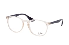 Ray-Ban ERIKA RX 7046 8138 S, including lenses, ROUND Glasses, FEMALE