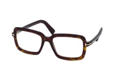 Tom Ford FT 5767-B 052, including lenses, SQUARE Glasses, FEMALE