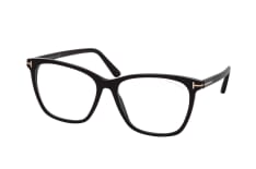 Tom Ford FT 5762-B 001, including lenses, SQUARE Glasses, FEMALE