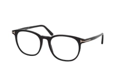 Tom Ford FT 5754-B 001, including lenses, ROUND Glasses, MALE