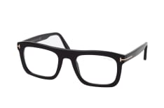 Tom Ford FT 5757-B 001, including lenses, RECTANGLE Glasses, MALE
